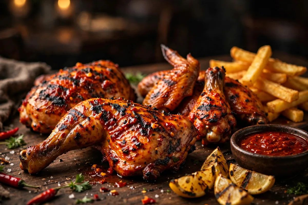 Nando's PERi-PERi menu prices 2026: flame-grilled chicken