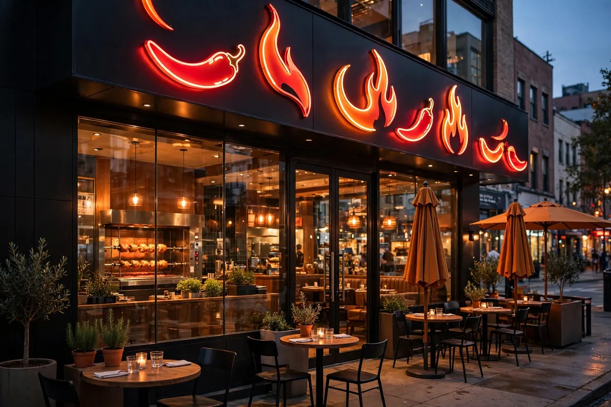 nandos locations near me - Nando's PERi-PERi flame-grilled chicken restaurant storefront in the US