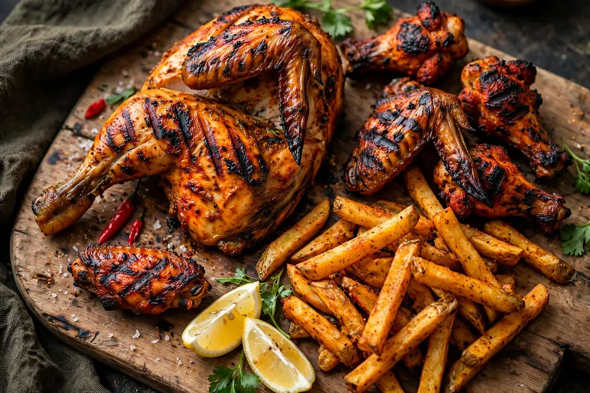 Nando's PERi-PERi secret menu guide, flame-grilled peri-peri chicken and wings