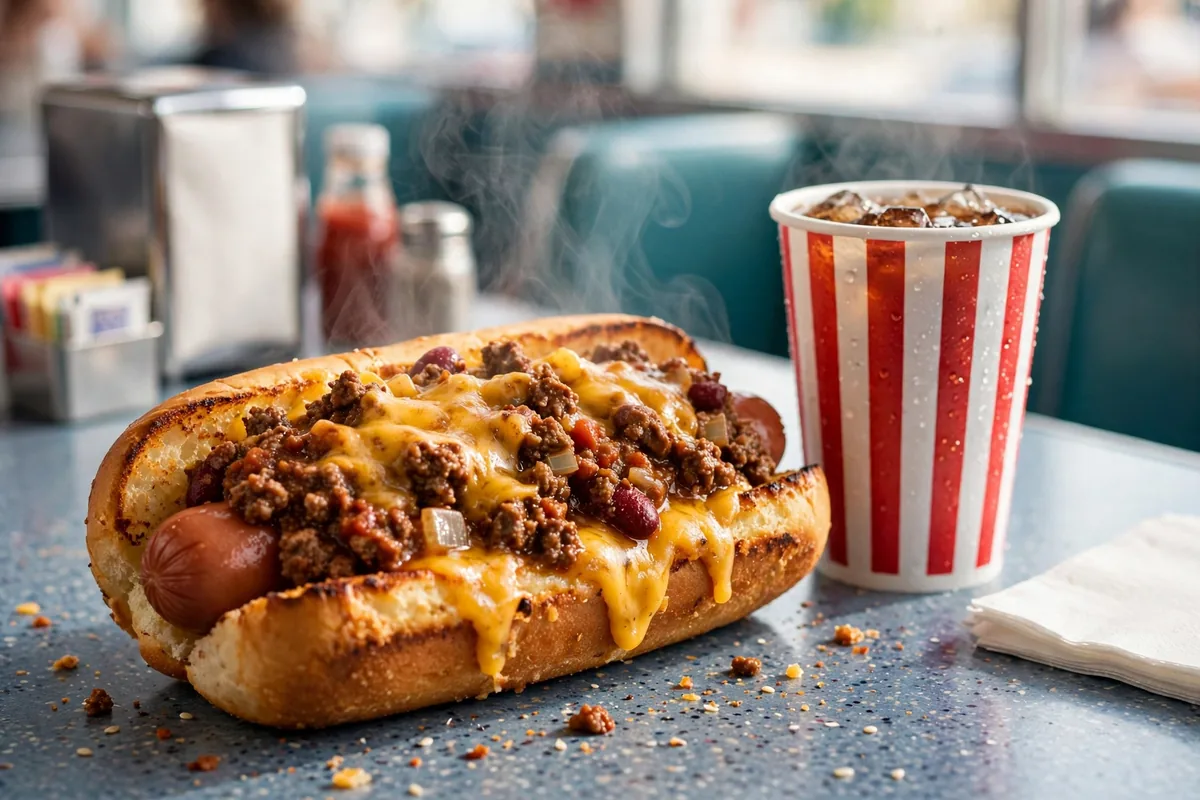 Nathan's Famous chili cheese dog menu prices 2026