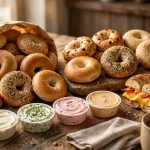 noahs ny bagels menu prices 2026 fresh bagels with shmear