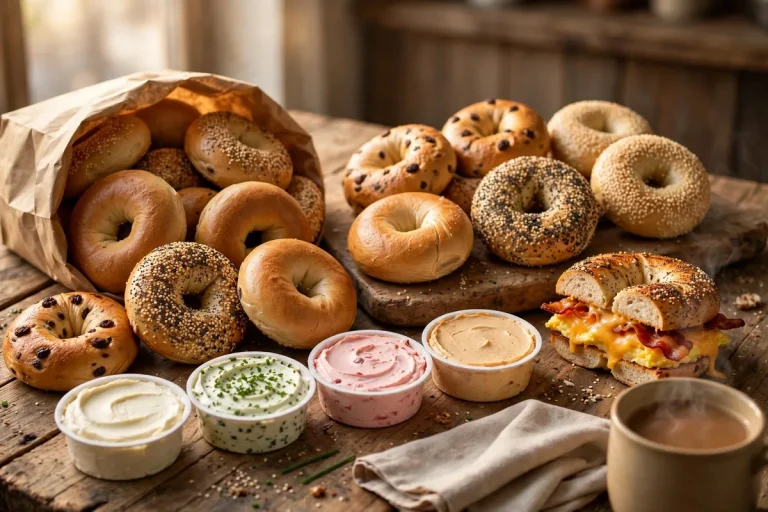 noahs ny bagels menu prices 2026 fresh bagels with shmear