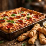 Noble Roman's menu prices 2026 deep-dish Sicilian pizza and breadsticks