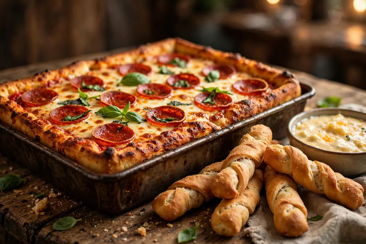 Noble Roman's menu prices 2026 deep-dish Sicilian pizza and breadsticks