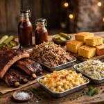 old carolina bbq menu prices 2026 smoked ribs pulled pork platter