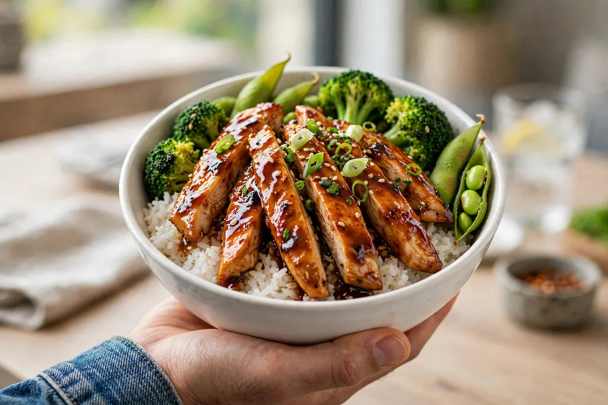 Original ChopShop teriyaki chicken bowl prices 2026 fresh protein bowl