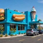 Pal's Sudden Service locations near me: turquoise drive-thru restaurant storefront
