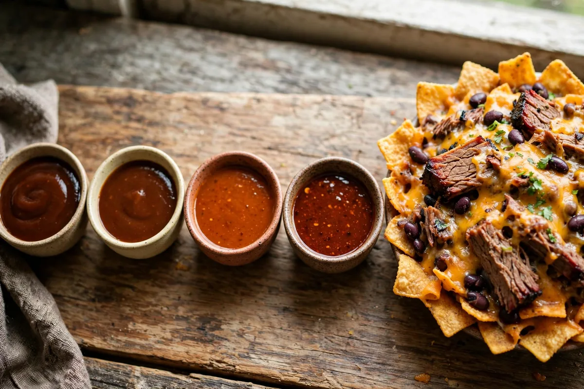 Pappy's Smokehouse secret menu sauces and loaded frito pie