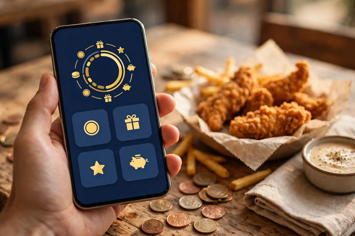PDQ app deals with MyPDQ rewards loyalty program on smartphone
