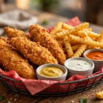 PDQ menu with prices 2026 - crispy chicken tenders meal