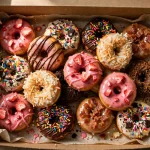 Peace Love and Little Donuts menu prices 2026 mini donuts box