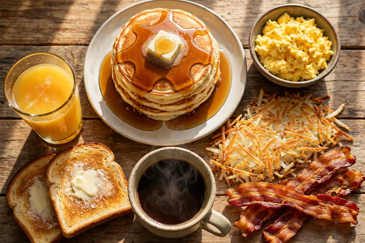 Perkins menu prices 2026 - Perkins Restaurant & Bakery breakfast spread