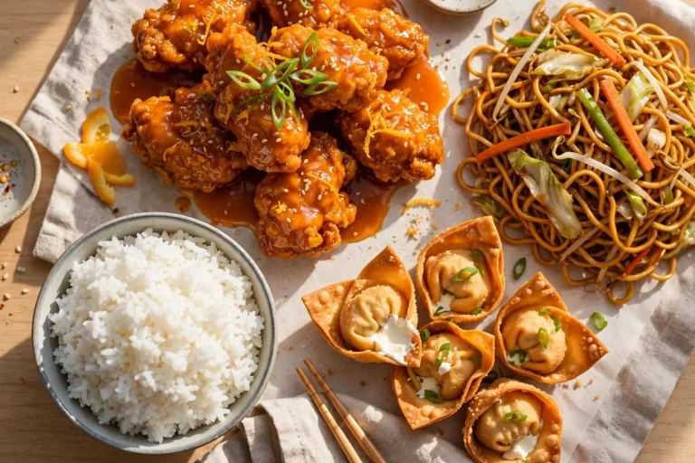 pick up stix menu prices 2026 orange chicken chow mein cream cheese wontons