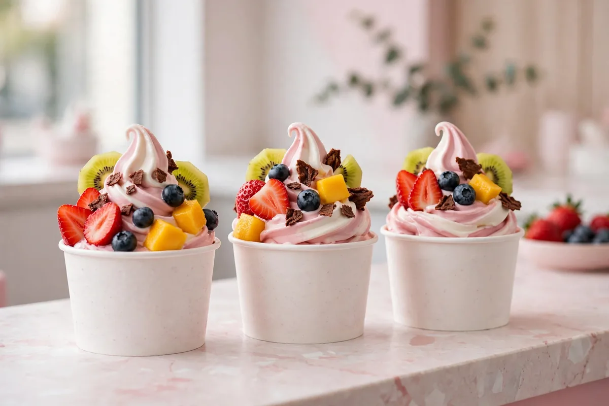 Pinkberry menu prices 2026 frozen yogurt cups