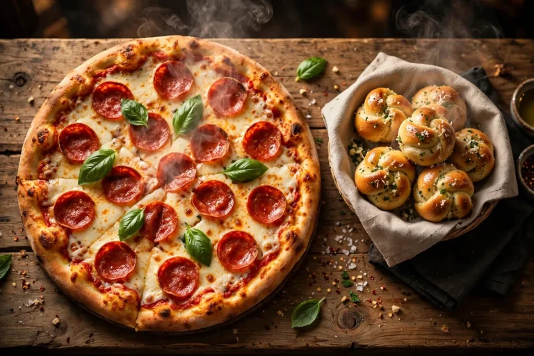 pizza 9 menu prices 2026 pepperoni pizza and garlic knots