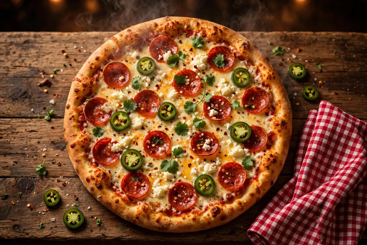 pizza patron menu prices 2026 pepperoni pizza with jalapenos