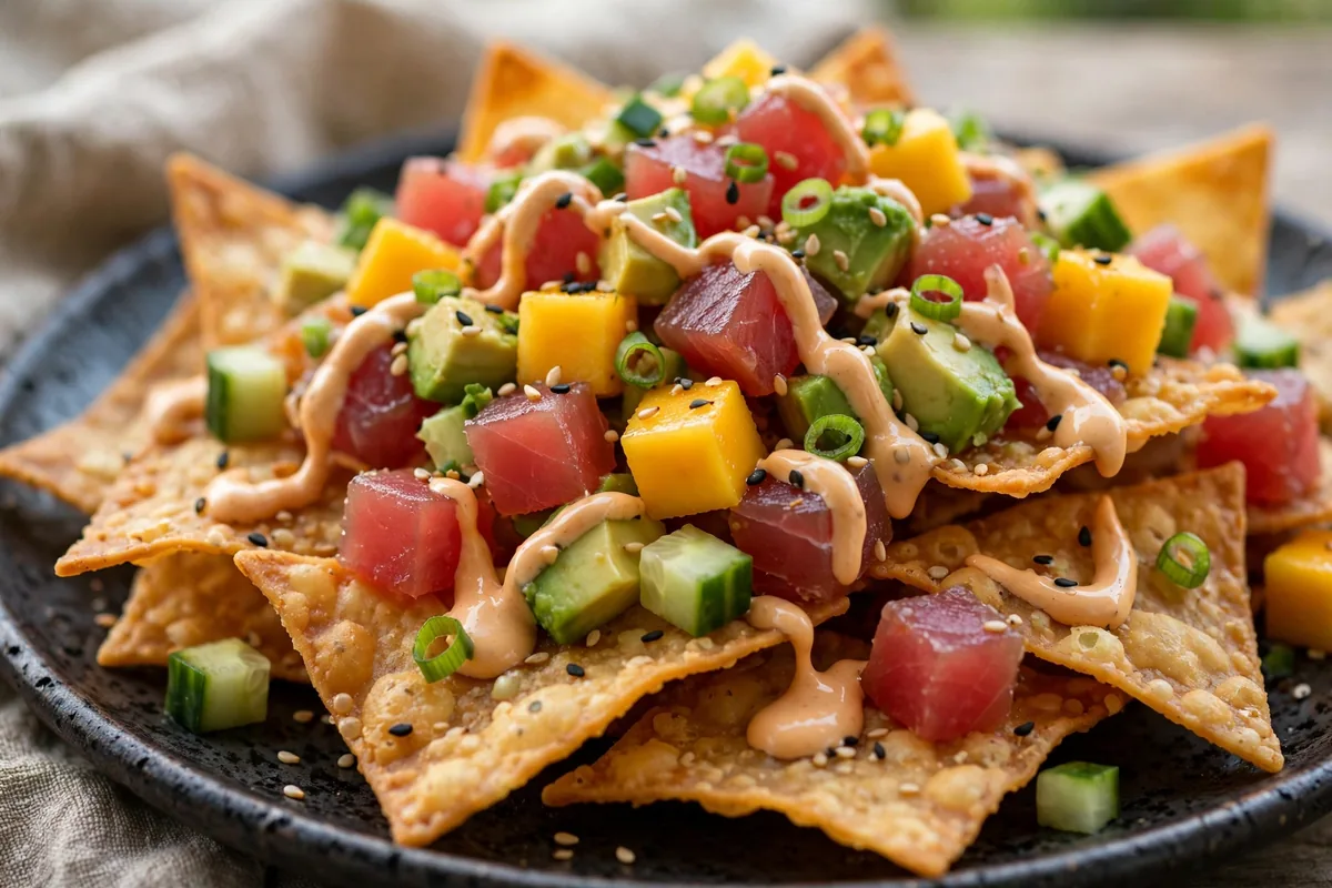 Poke Bros build your own bowl prices with tuna, shrimp, avocado and mango toppings