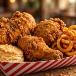 Popeyes menu prices 2026 fried chicken tenders cajun fries biscuit