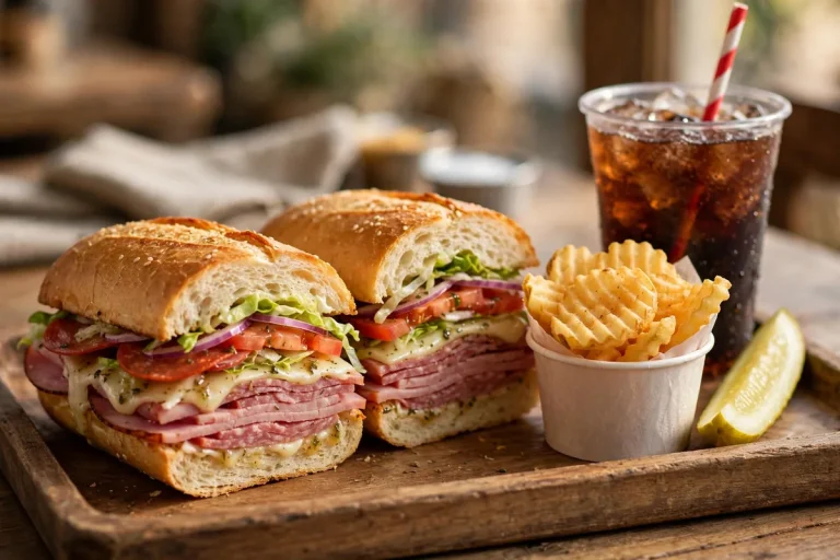 Port of Subs menu prices 2026 classic Italian sub chips and pickle