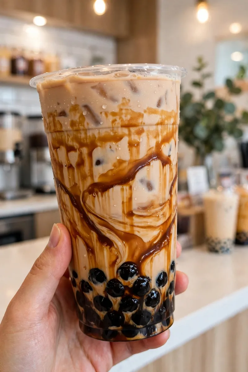 Presotea brown sugar boba milk tea prices