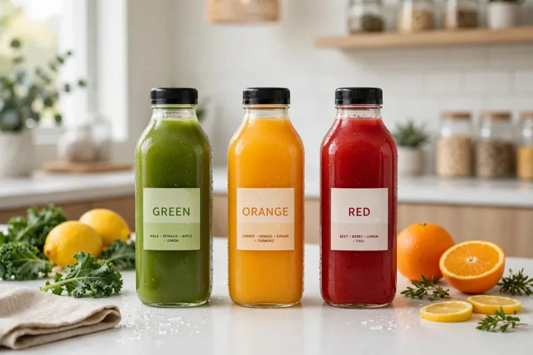 Pressed Juicery menu prices: cold-pressed green, root and citrus juices