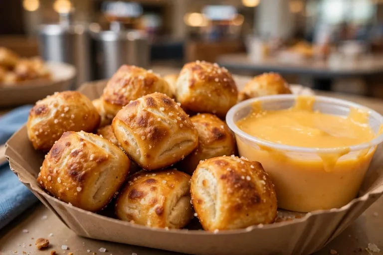 Pretzelmaker menu prices 2026 pretzel bites with cheese dip