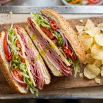 PrimoHoagies menu prices 2026 Italian hoagie with kettle chips and pickle