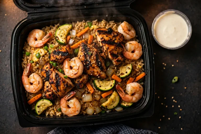 Quickway Japanese Hibachi menu prices 2026 chicken and shrimp hibachi bowl