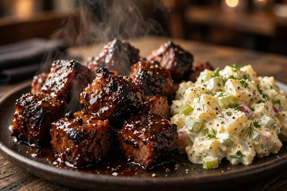 Red Hot and Blue caramelized burnt ends menu prices 2026