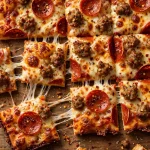 reds savoy pizza menu prices 2026 square-cut thin crust pizza