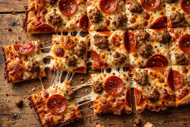 reds savoy pizza menu prices 2026 square-cut thin crust pizza