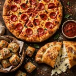 Rotolo's Pizzeria menu prices 2026 pepperoni pizza, calzone and garlic parmesan bites