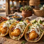 rubios calories guide: crispy fish tacos