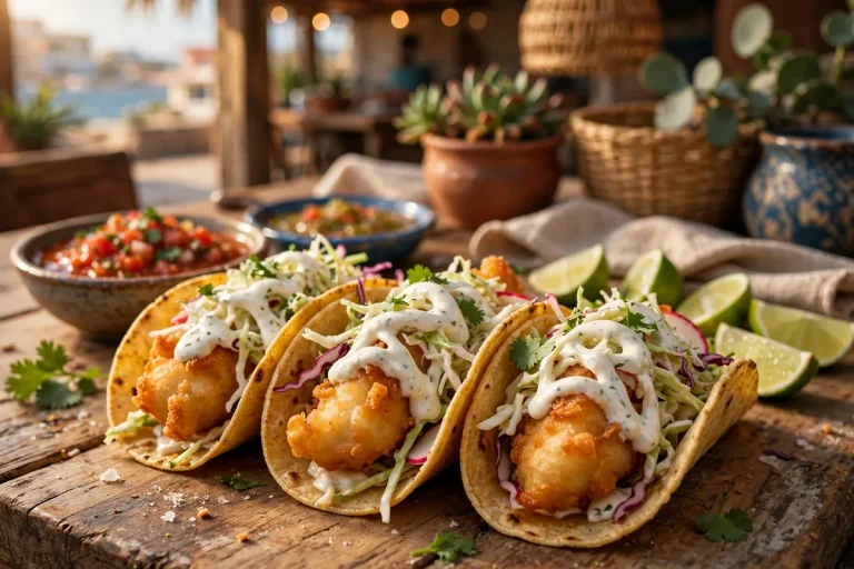 rubios calories guide: crispy fish tacos