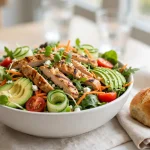 Saladworks menu prices 2026 fresh grilled chicken salad bowl