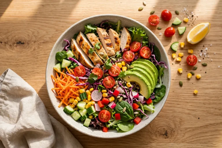 Salata menu deals fresh salad bowl