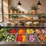Salata working hours - fresh salad bar at a Salata restaurant