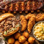 Shane's Rib Shack menu prices 2026 BBQ ribs platter