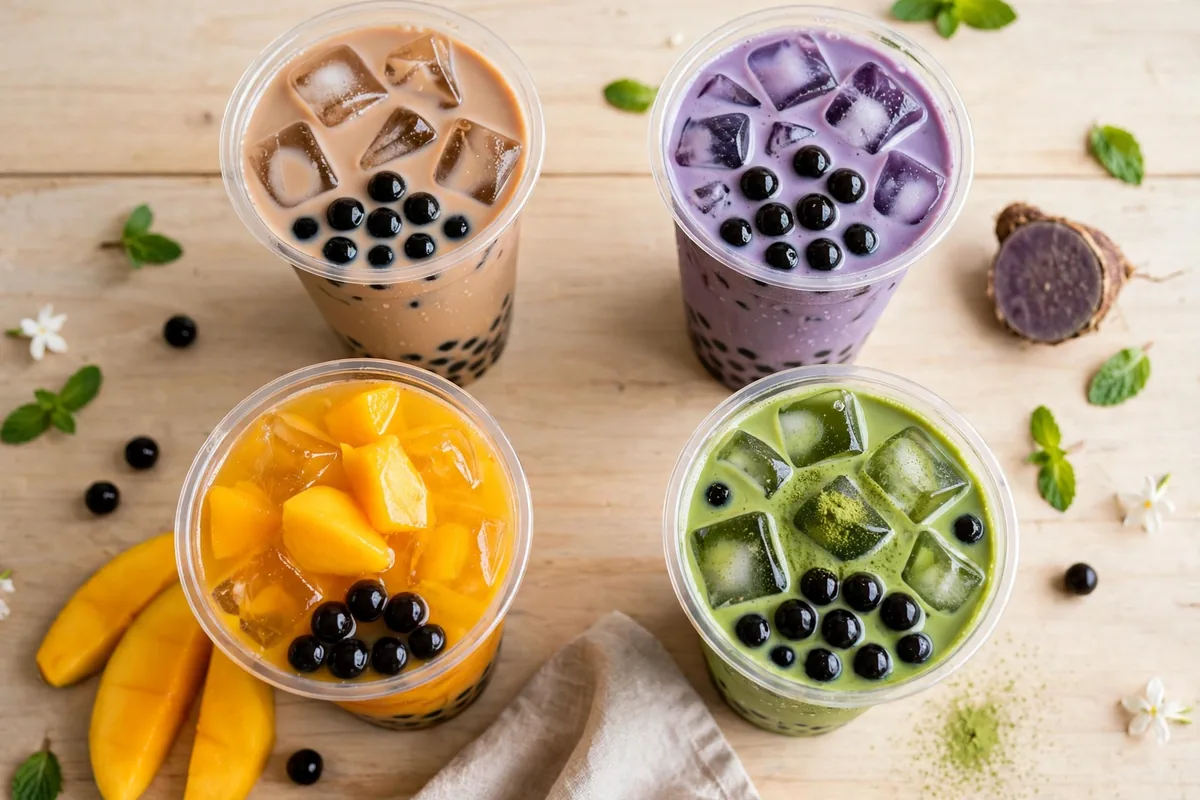 Sharetea menu prices: Classic Pearl Milk Tea and bubble tea drinks