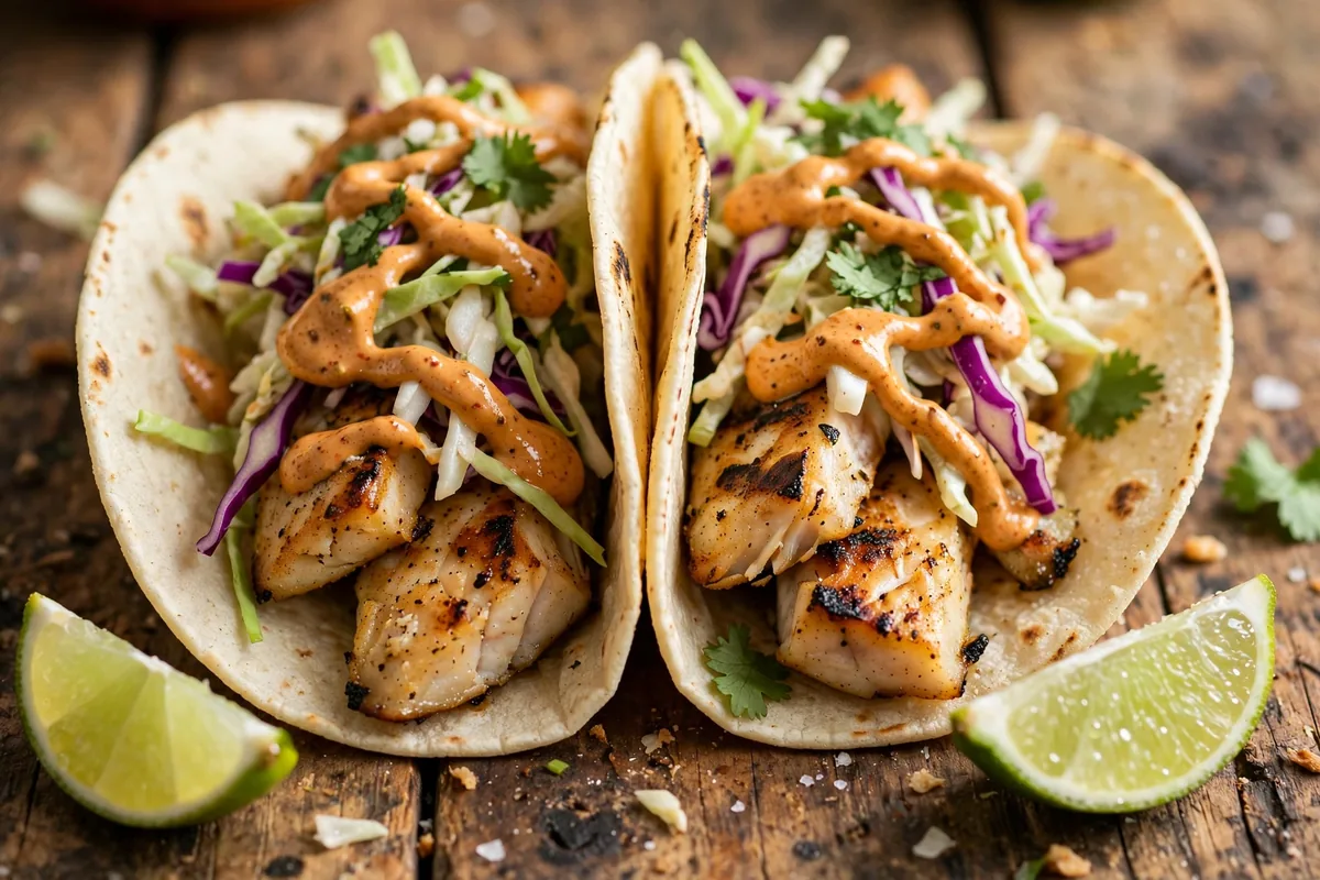 Slapfish menu prices 2026 fish tacos close-up with lime