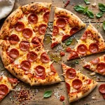 Slice House menu prices 2026, New York style pepperoni pizza by Tony Gemignani
