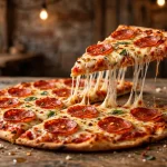 Snappy Tomato pizza menu prices 2026 pepperoni pizza cheese pull