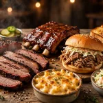 Soulman's Bar-B-Que menu prices 2026 Texas barbecue spread