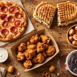 Speedy Cafe menu prices 2026 pizza panini wings and pretzel bites