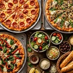 stevi bs menu prices 2026 pizza buffet spread pepperoni and specialty pizzas