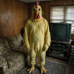 What was the Subservient Chicken - Burger King 2004 chicken suit character in a living room