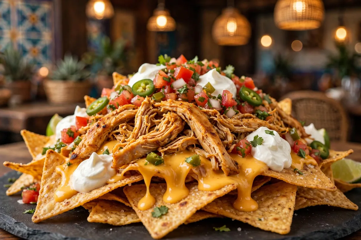 Tacos 4 Life menu prices 2026 loaded chicken nachos with queso and fresh toppings