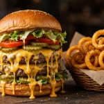 taystees burgers menu prices 2026 double cheeseburger and curly fries