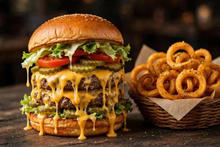 taystees burgers menu prices 2026 double cheeseburger and curly fries