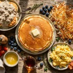 big biscuit menu prices 2026 biscuits and gravy pancakes breakfast spread